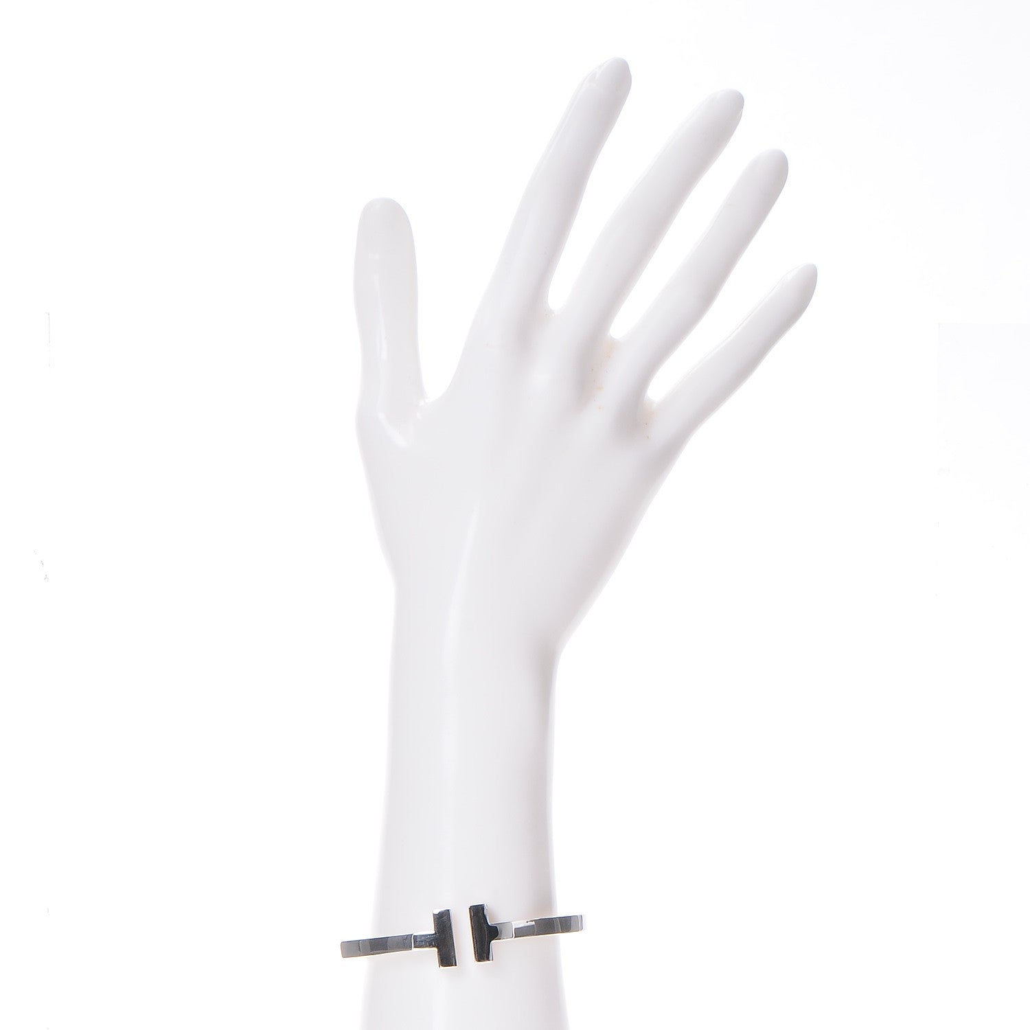 Tiffany Sterling Silver T Square Bracelet 2 of 4