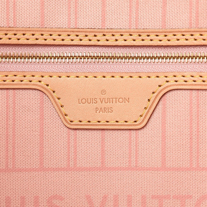 Louis Vuitton Damier Azur Neo Neverfull GM Rose Ballerine 7 of 10