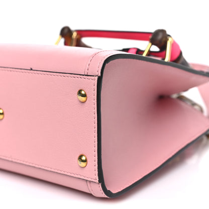 Gucci Wonka Grain Calfskin Mini Diana Tote Bag Wild Rose Fuxia Fluo 10 of 10
