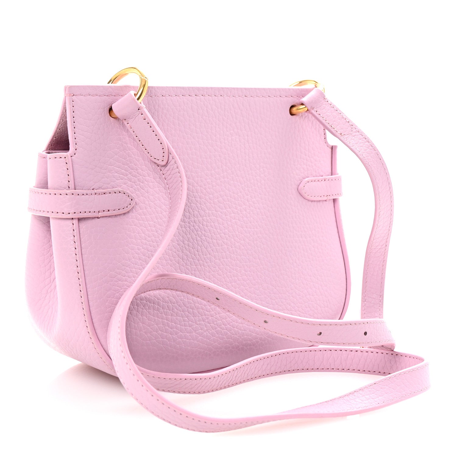 Mulberry Small Classic Grain Small Amberley Satchel Lilac 3 of 9
