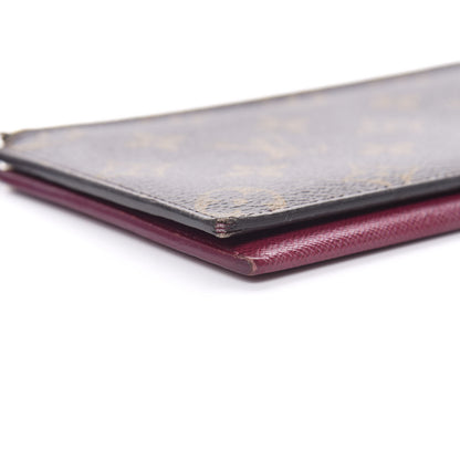 Louis Vuitton Monogram Pochette Felicie Chain Wallet Fuchsia 20 of 24