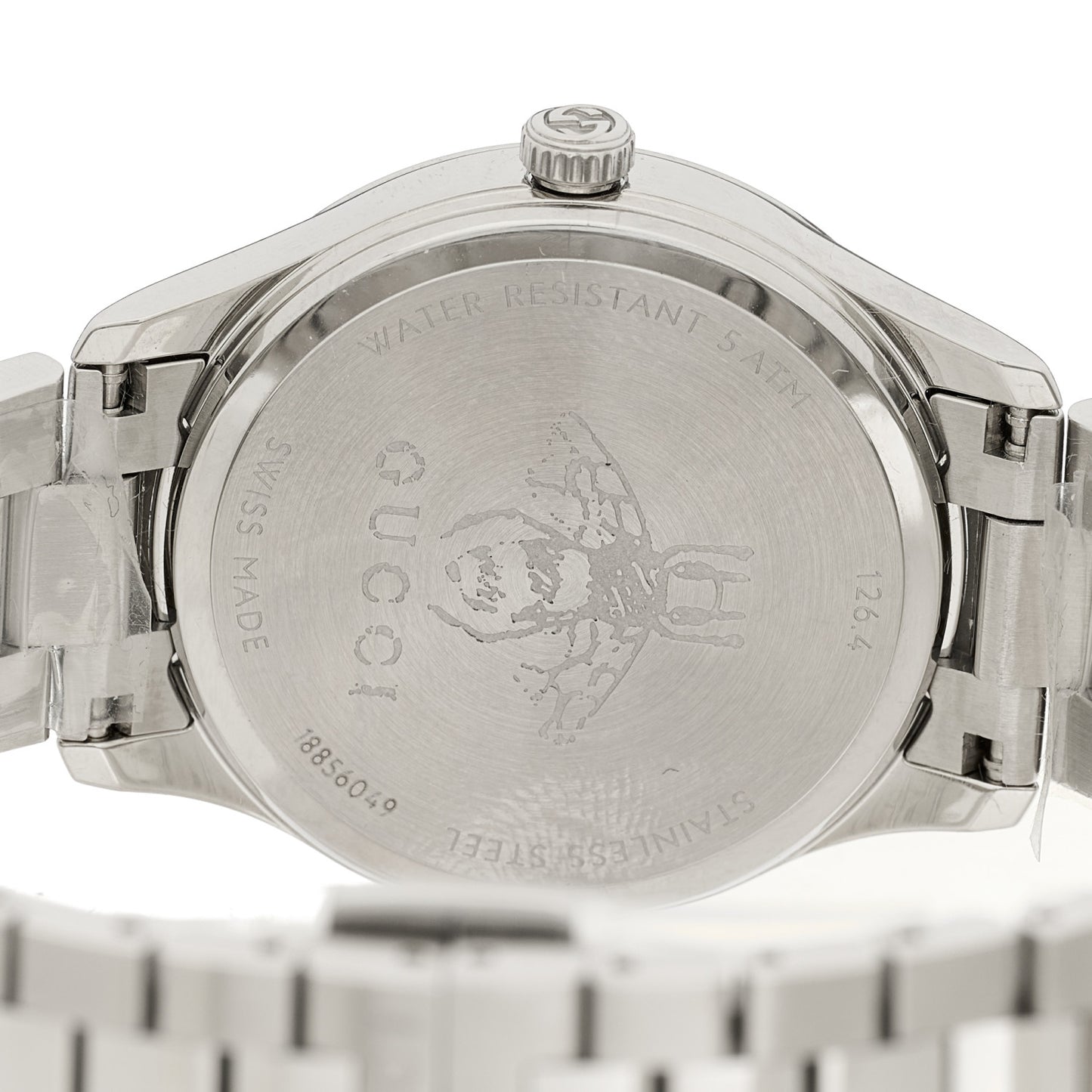 Stainless Steel 32mm G-Timeless Bee Quartz Watch Turquoise