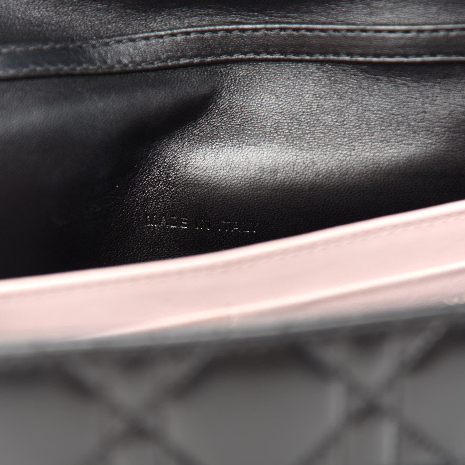 Christian Dior Lambskin Cannage Miss Dior Promenade Pouch Black 6 of 12