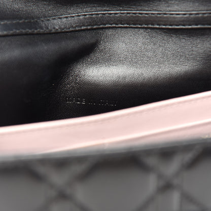 Christian Dior Lambskin Cannage Miss Dior Promenade Pouch Black 6 of 12