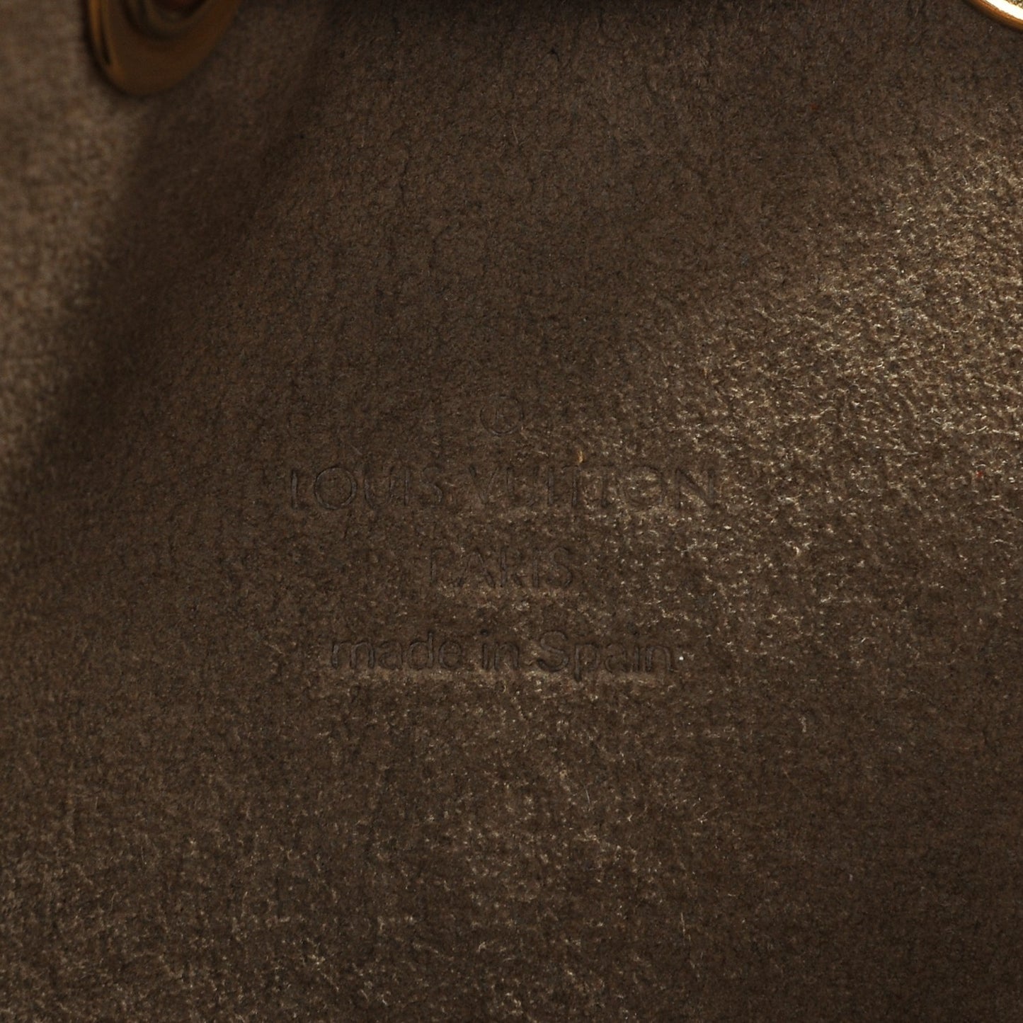 Monogram Multicolor Petit Noe Black