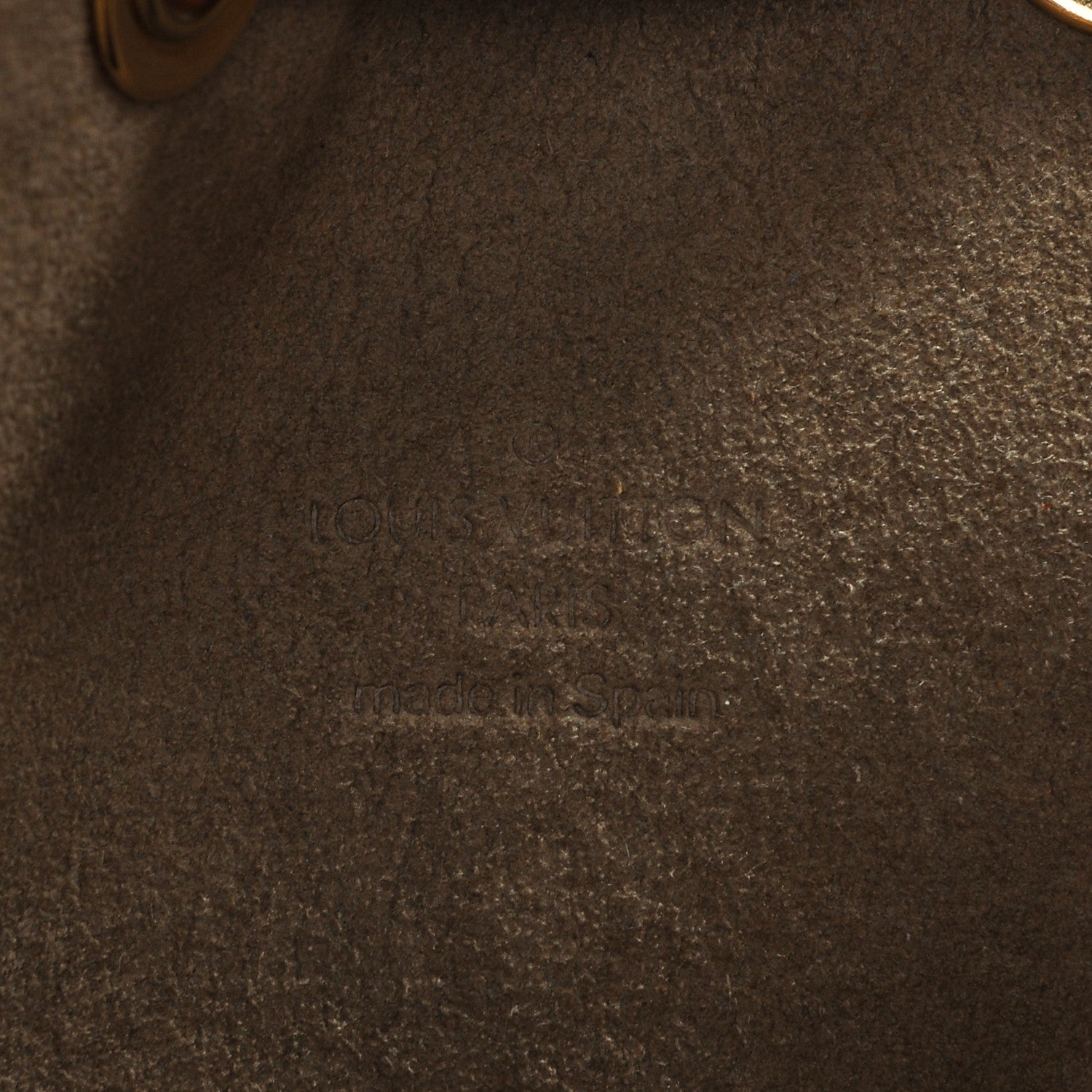 Louis Vuitton Monogram Multicolor Petit Noe Black 6 of 7