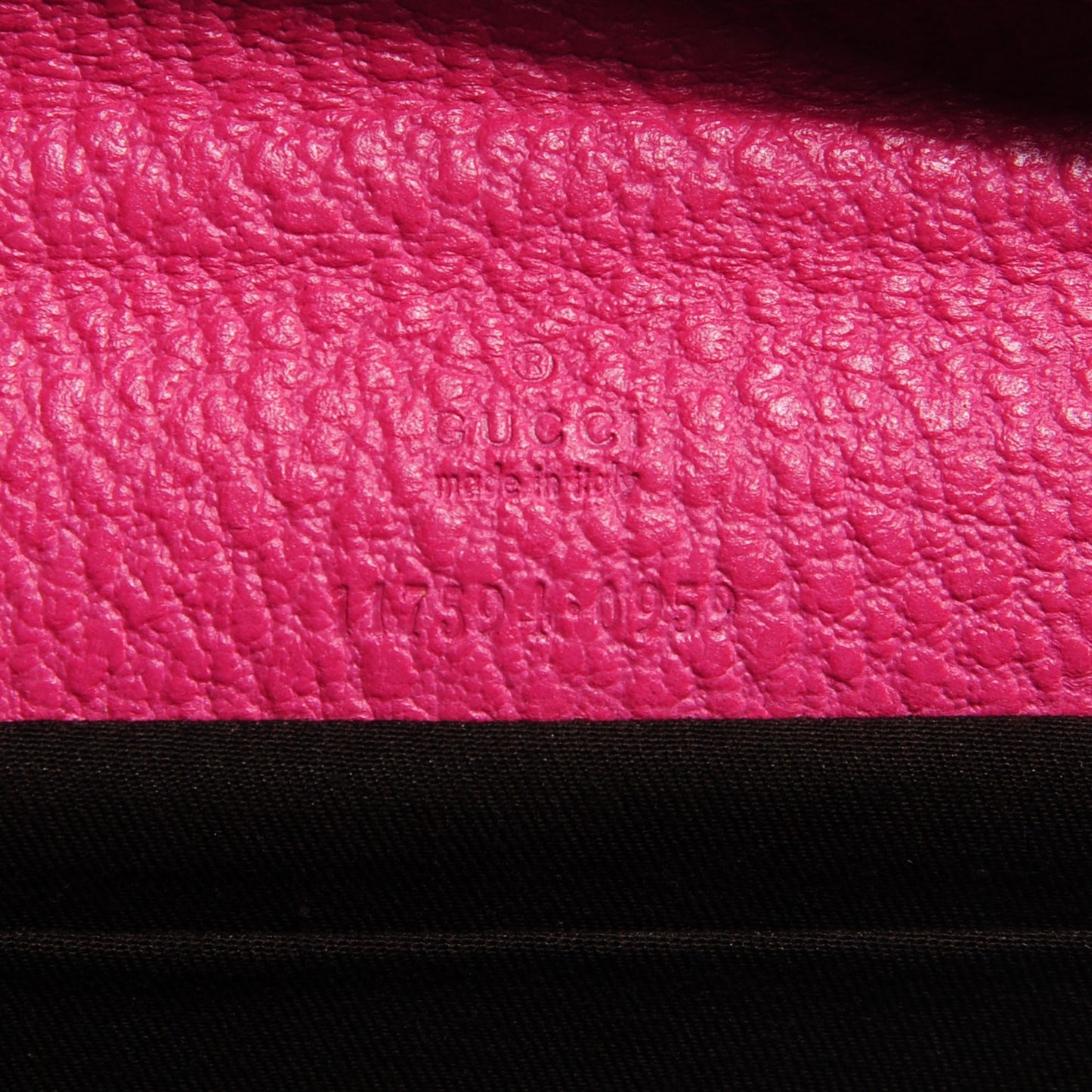Calfskin Bamboo Bar Clutch Pink