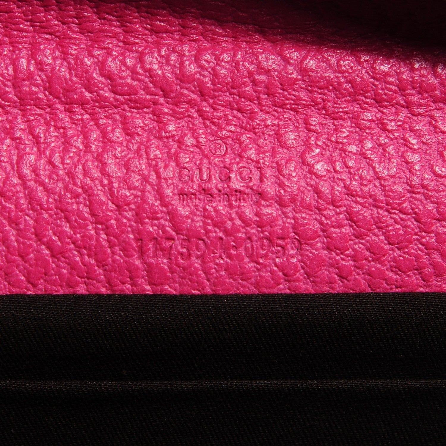 Gucci Calfskin Bamboo Bar Clutch Pink 6 of 6