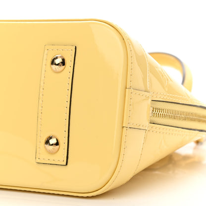 Louis Vuitton Vernis Alma BB Citrine 8 of 11