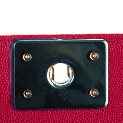 Chanel Caviar Quilted Medium Boy Flap Fuchsia 5 of 8