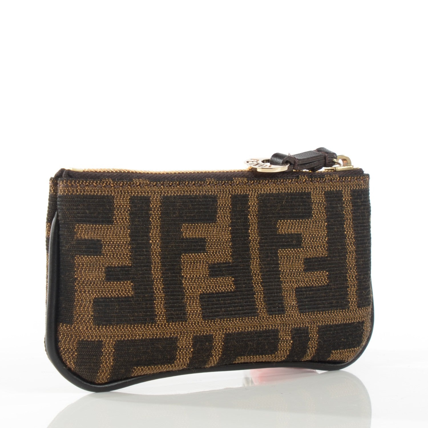 Fendi Zucca Coin Pouch Key Case Tobacco 3 of 7