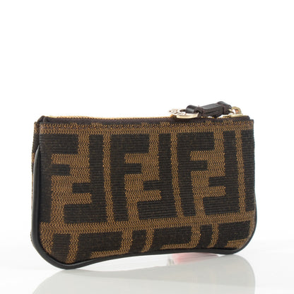 Fendi Zucca Coin Pouch Key Case Tobacco 3 of 7