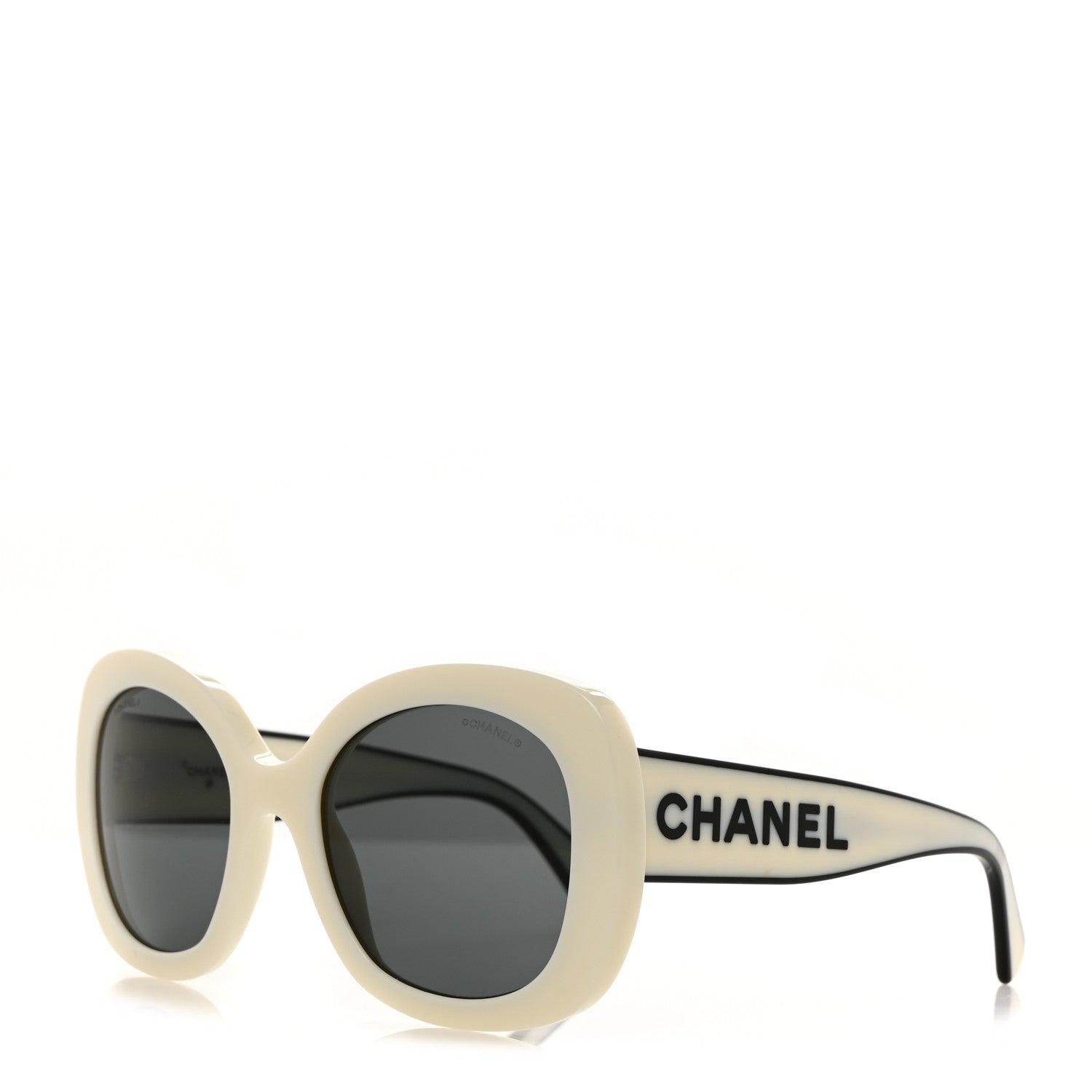 Chanel Acetate Sunglasses 71414A White 1 of 7