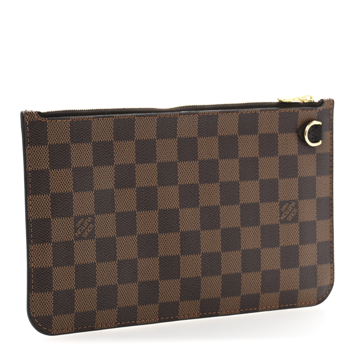 Louis Vuitton Damier Ebene Neverfull MM GM Pochette 3 of 9