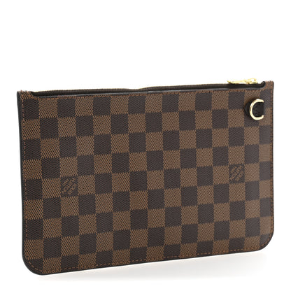 Louis Vuitton Damier Ebene Neverfull MM GM Pochette 3 of 9