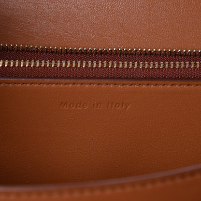 Celine Smooth Calfskin Medium Classic Box Flap Bag Camel 6 of 9
