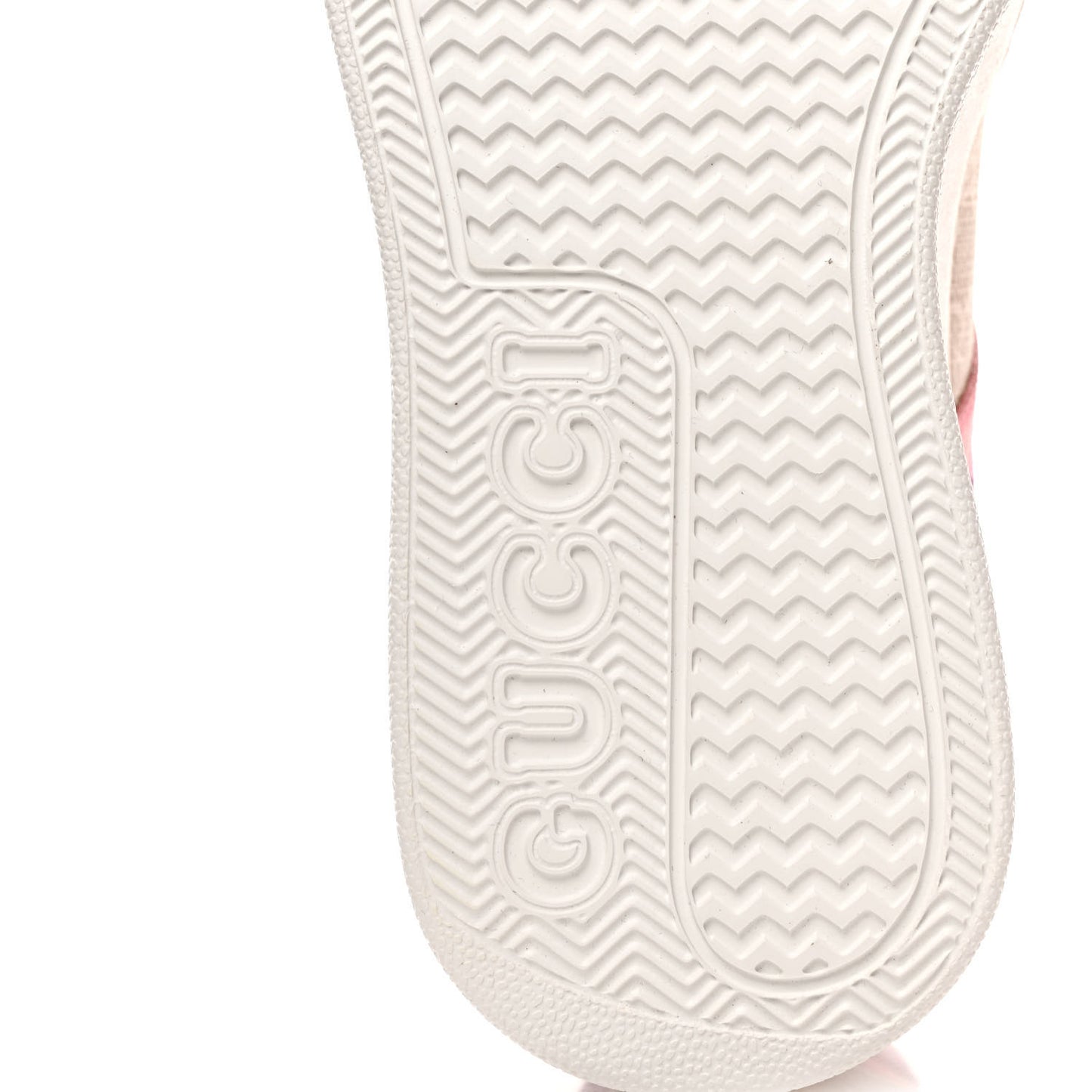 Calfskin GG Supreme Monogram Perforated Womens Platform 55mm Sneakers 38 Wild Cherry Beige Mystic White Bright Purple