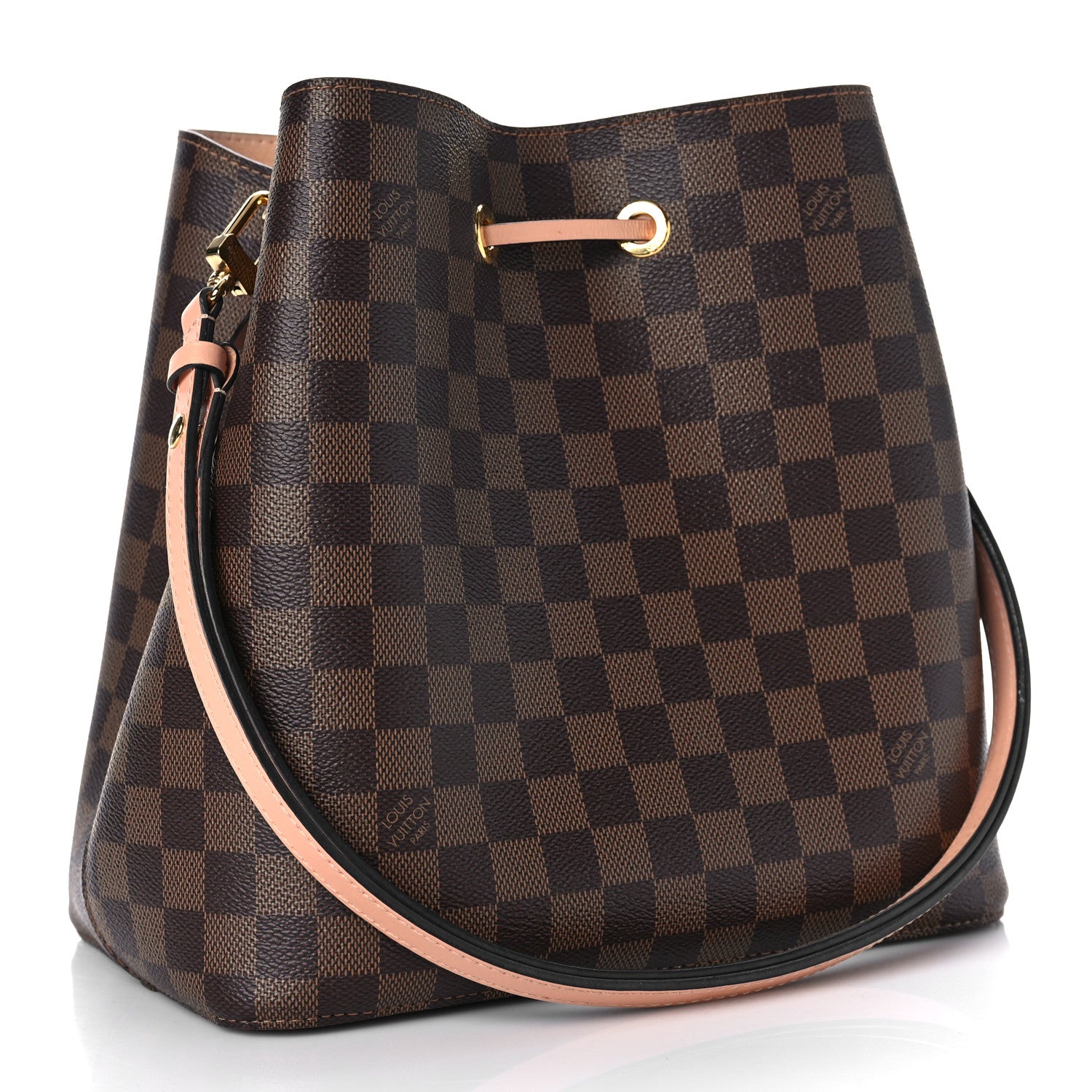 Louis Vuitton Damier Ebene Neonoe MM Venus Pink 3 of 8