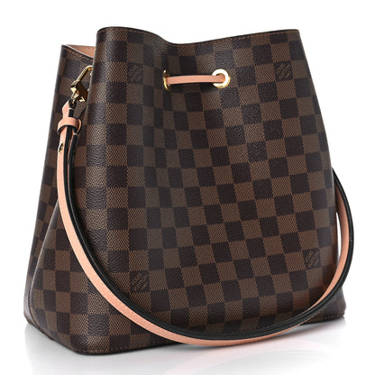 Louis Vuitton Damier Ebene Neonoe MM Venus Pink 3 of 8