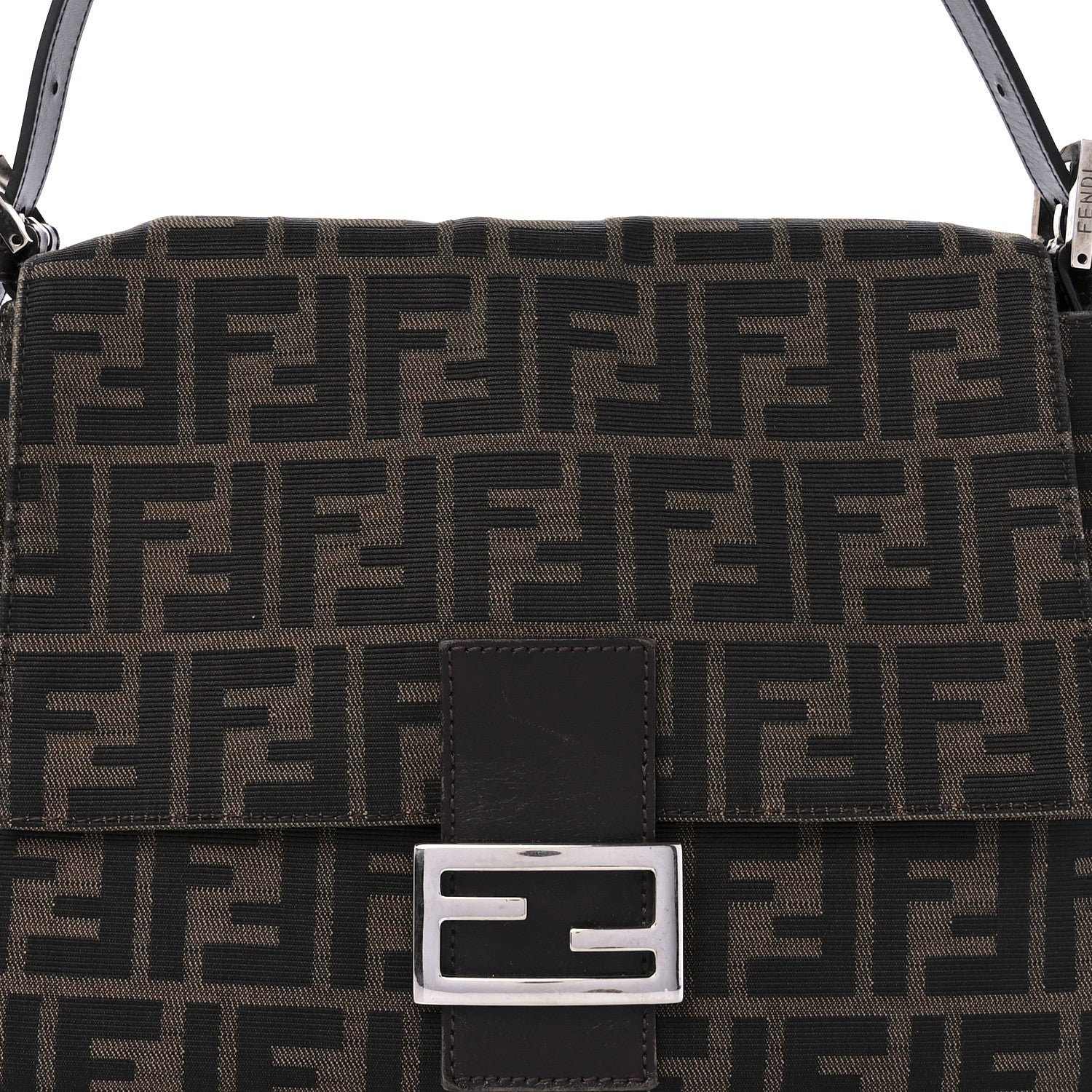 Fendi Zucca Mama Baguette Tobacco 9 of 10