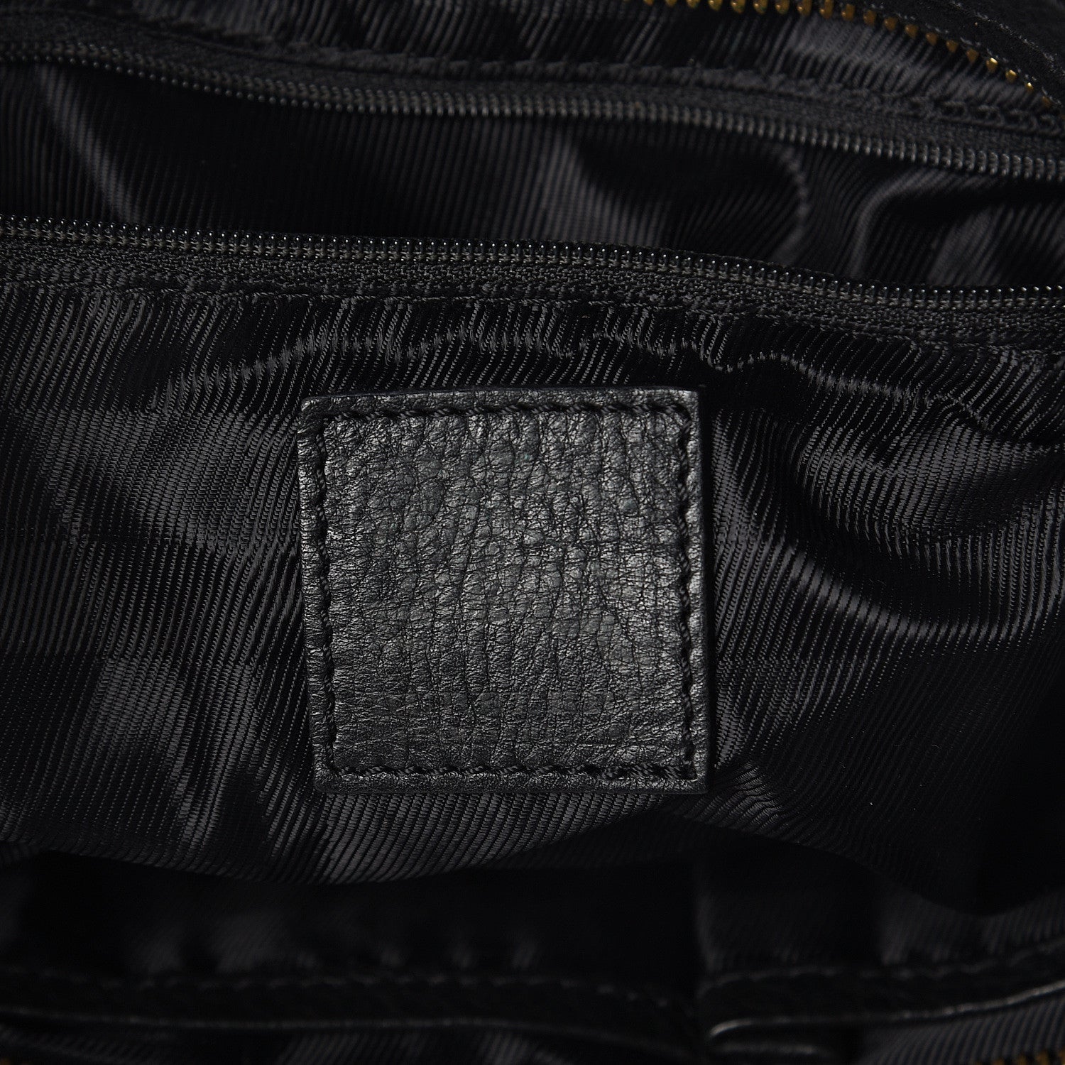 Burberry House Check Woven Calfskin Pocket Hobo Black 5 of 8