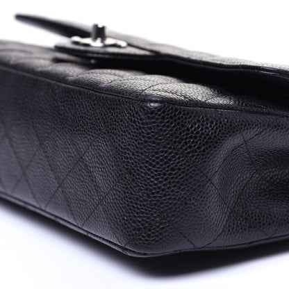 Chanel Caviar Quilted Medium Double Flap Black 6 of 14