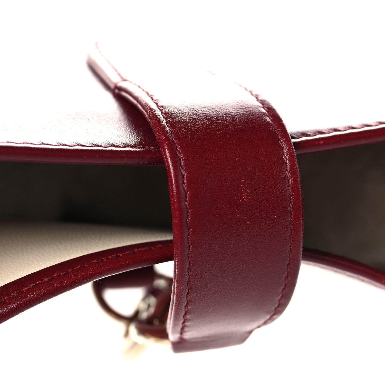 Gucci Ancora Calfskin Small Jackie Shoulder Bag Rosso 11 of 11
