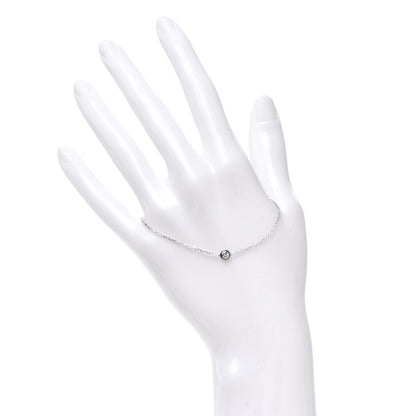 Cartier 18K White Gold Diamond SM D'Amour Bracelet 2 of 6