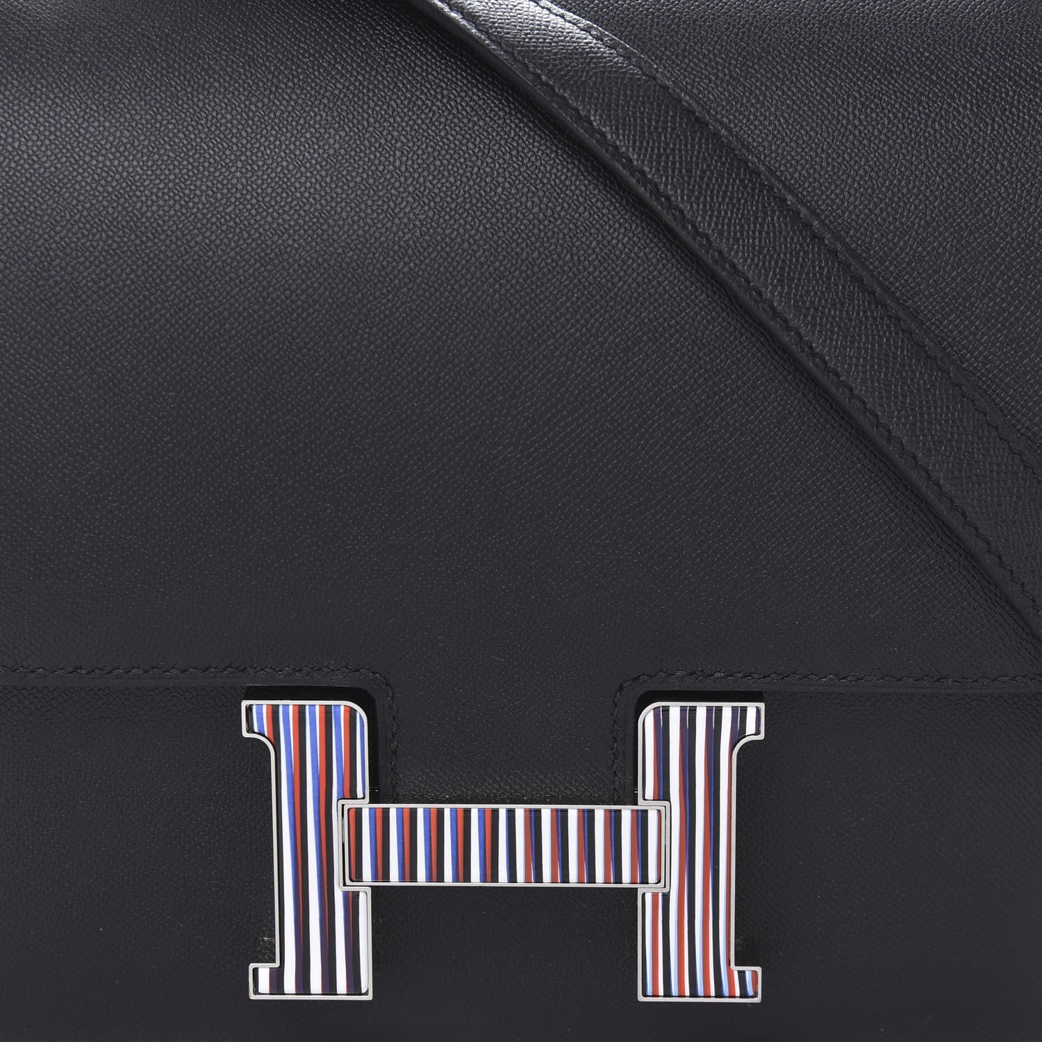 Hermes Grained Monsieur Optique Enamel Constance 24 Black 10 of 10