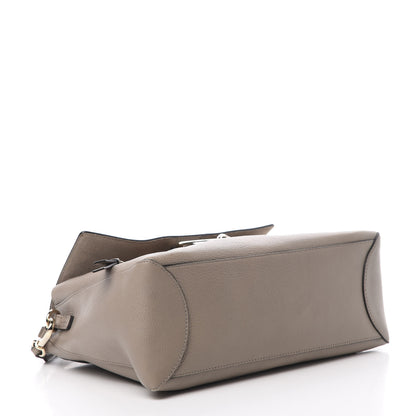 Chloe Calfskin Medium Faye Day Shoulder Bag Motty Grey 4 of 11
