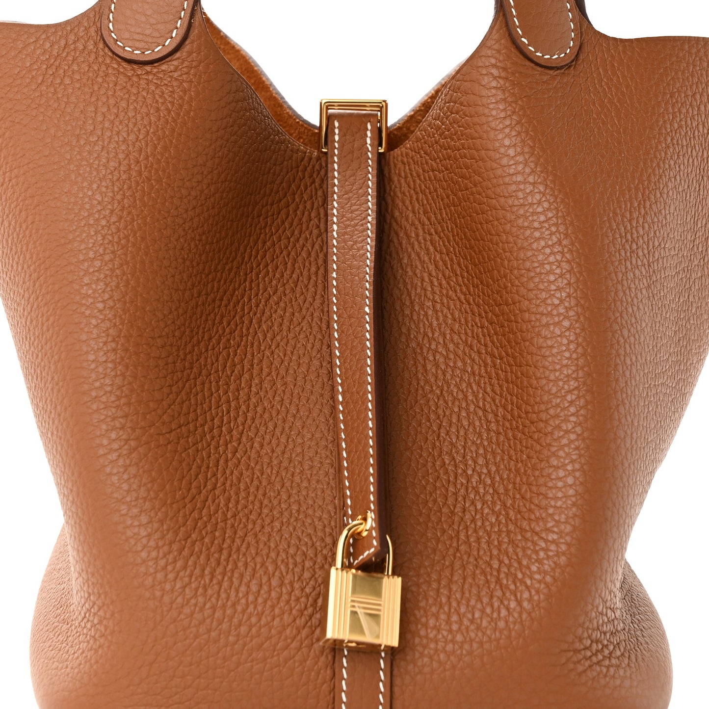 Taurillon Clemence Picotin Lock 22 MM Gold