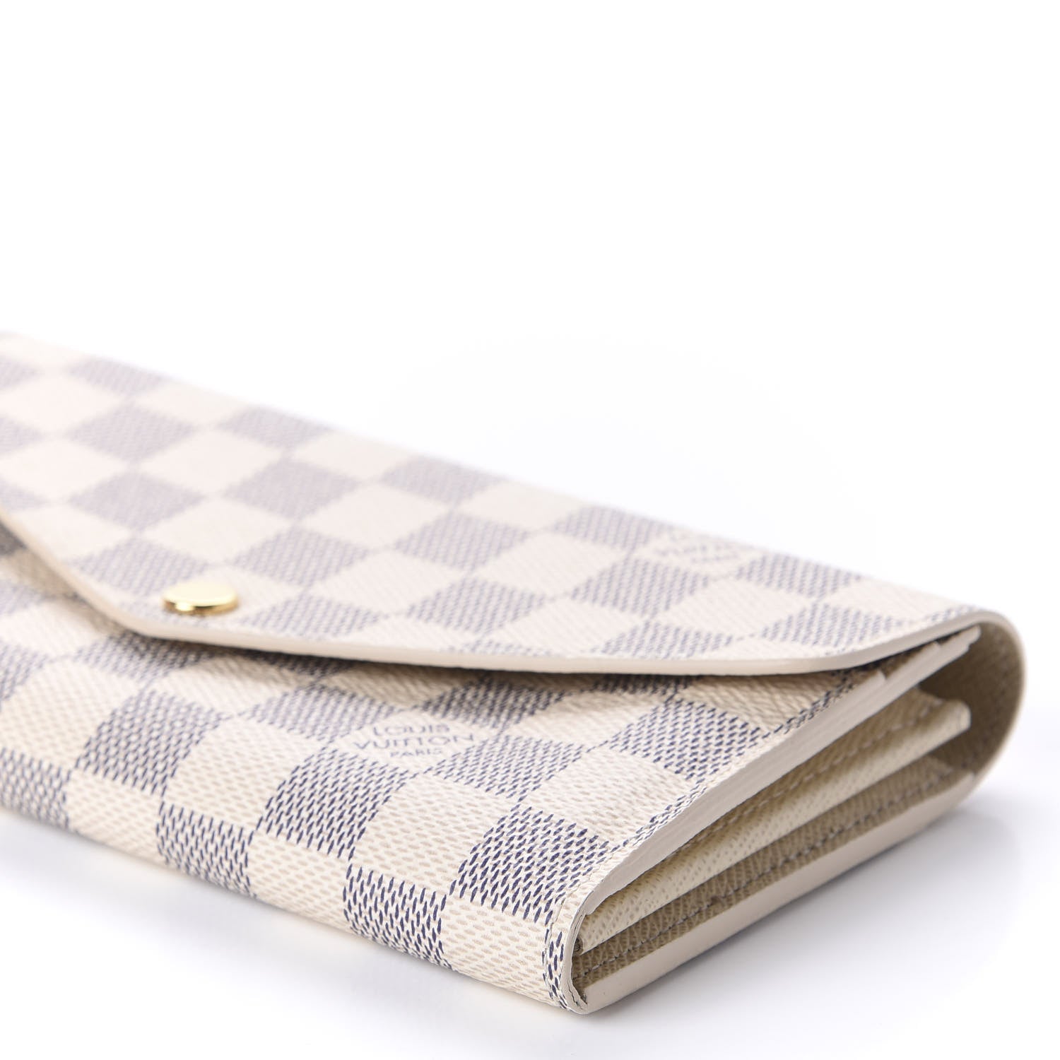 Louis Vuitton Damier Azur Sarah Wallet NM 7 of 9