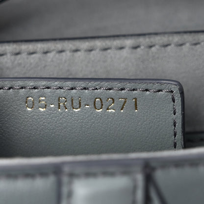 Christian Dior Gradient Calfskin Saddle Bag Gris 7 of 9