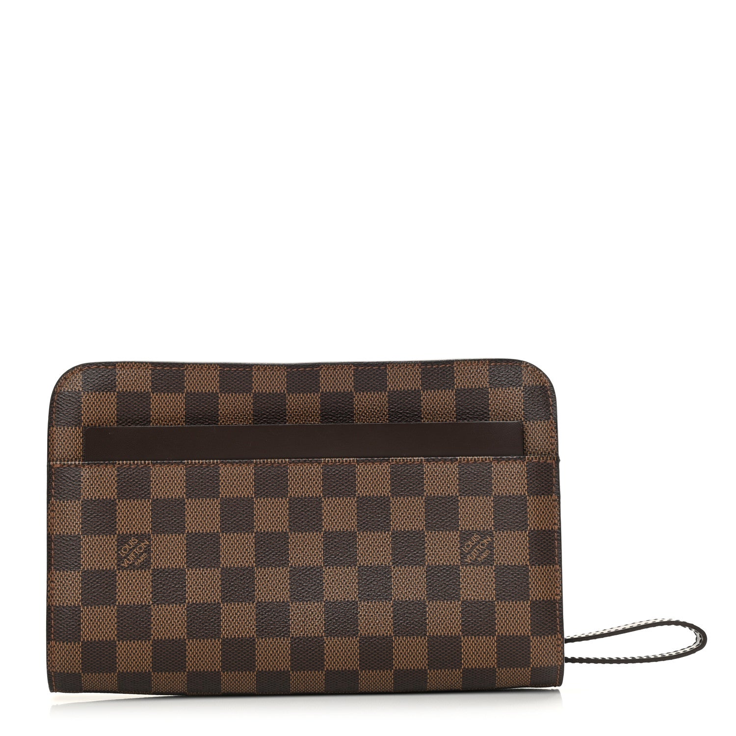 Louis Vuitton Damier Ebene Pochette Saint Louis Clutch 1 of 11