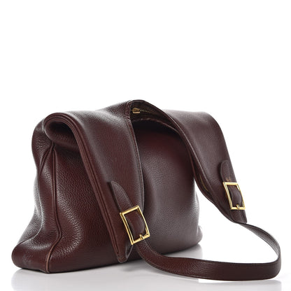 Hermes Taurillon Clemence Massai PM Havane 4 of 12