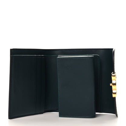 Celine Shiny Calfskin Small Triomphe Wallet Amazone 5 of 8