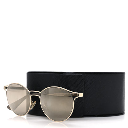 Prada Mirrored Cinema Sunglasses SPR 62S Silver 7 of 7
