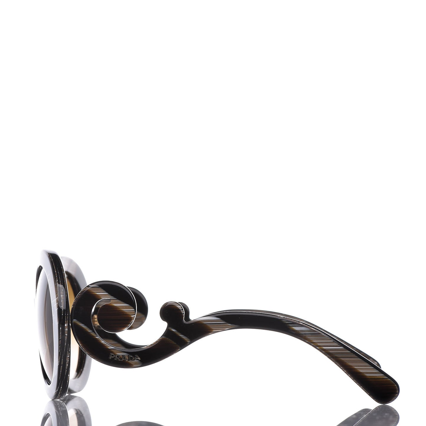 Baroque Sunglasses SPR 27N Black Horn