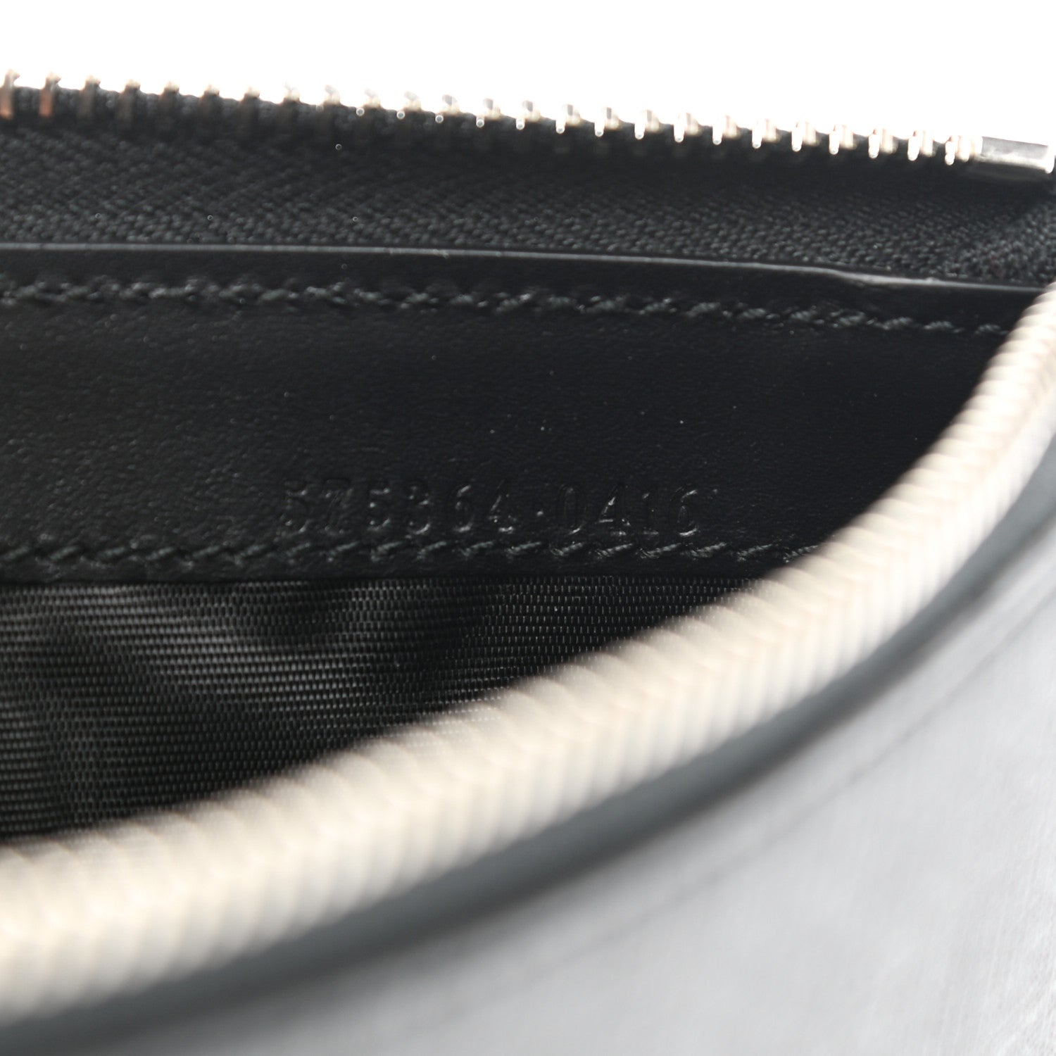 Gucci GG Supreme Monogram Kingsnake Zip Around Wallet Black Grey 7 of 8