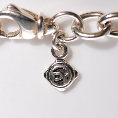 David Yurman Sterling Silver Pearl Figaro Chain Necklace 6 of 12