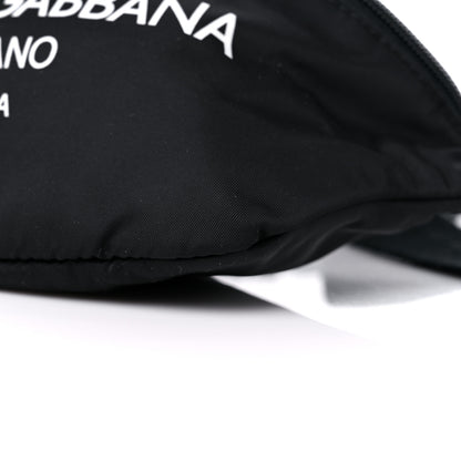 Dolce & Gabbana Nylon Logo Belt Bag Black 8 of 10