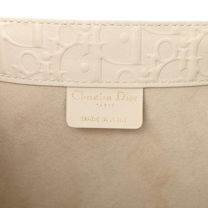 Christian Dior Oblique Calfskin Embossed Medium Book Tote Ivory 6 of 11