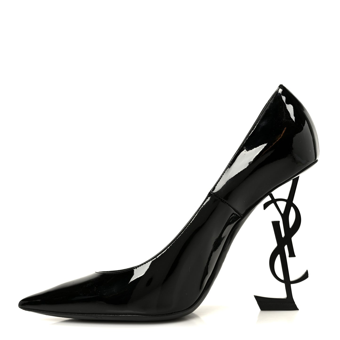 Patent Calfskin Opyum 110 Pumps 39.5 Black