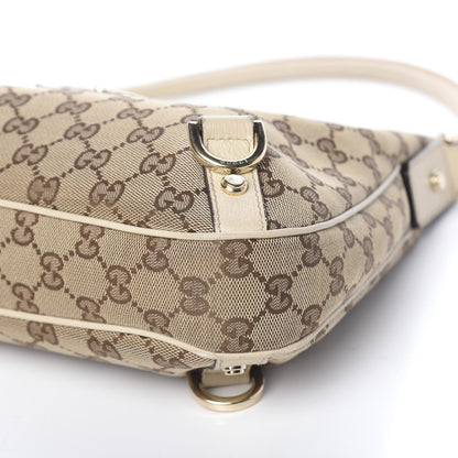 Gucci Monogram Medium Abbey D Ring Hobo Off White 10 of 10