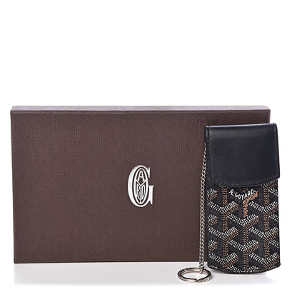 Goyard Goyardine Portier GM Key Pouch Black 7 of 7