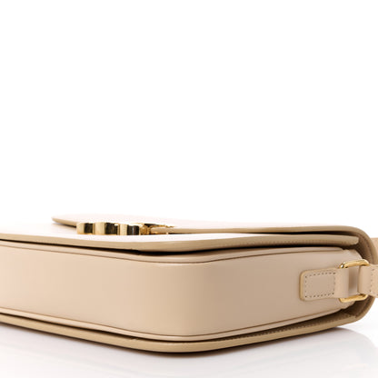 Celine Shiny Calfskin Medium Triomphe Nude 11 of 12