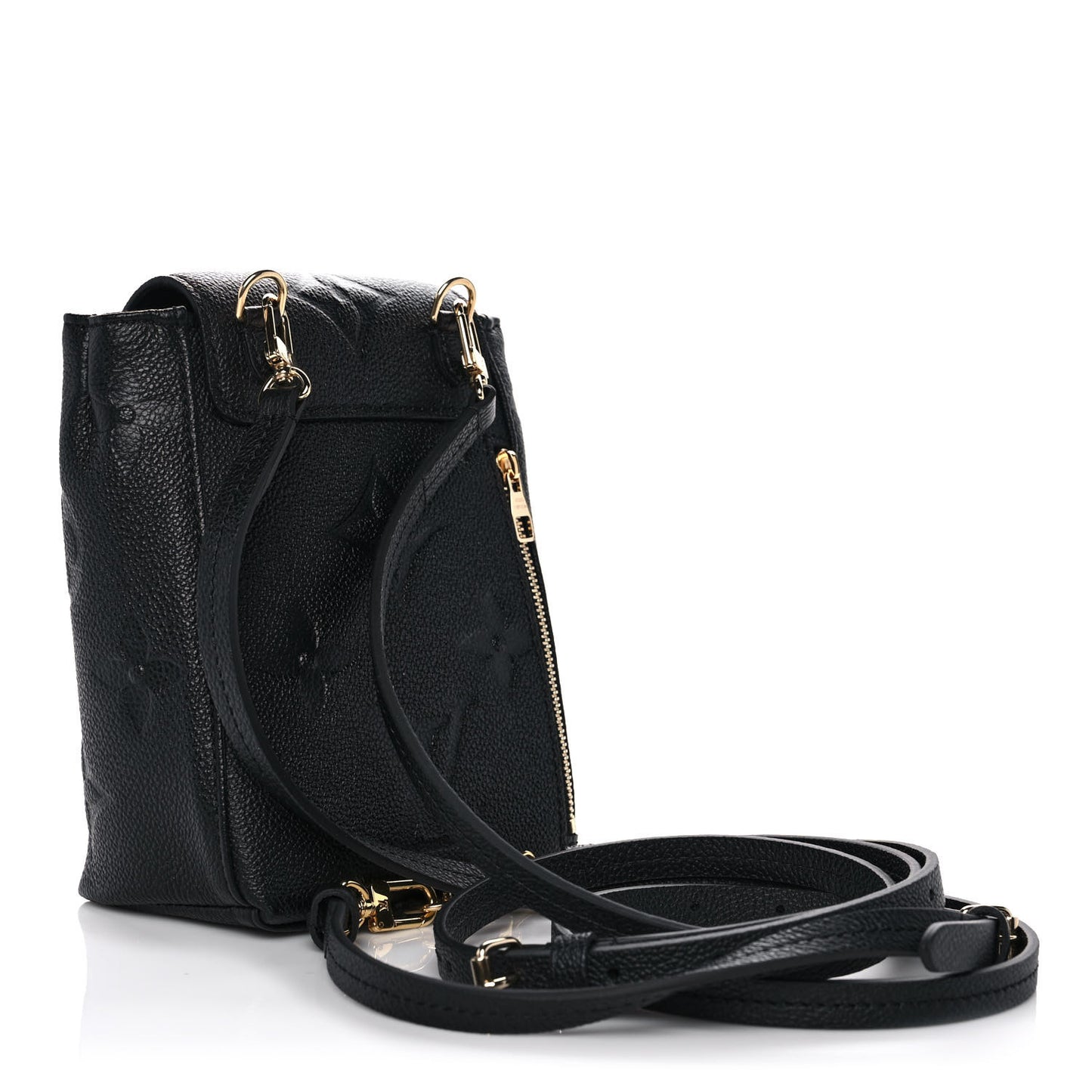 Empreinte Monogram Giant Tiny Backpack Black