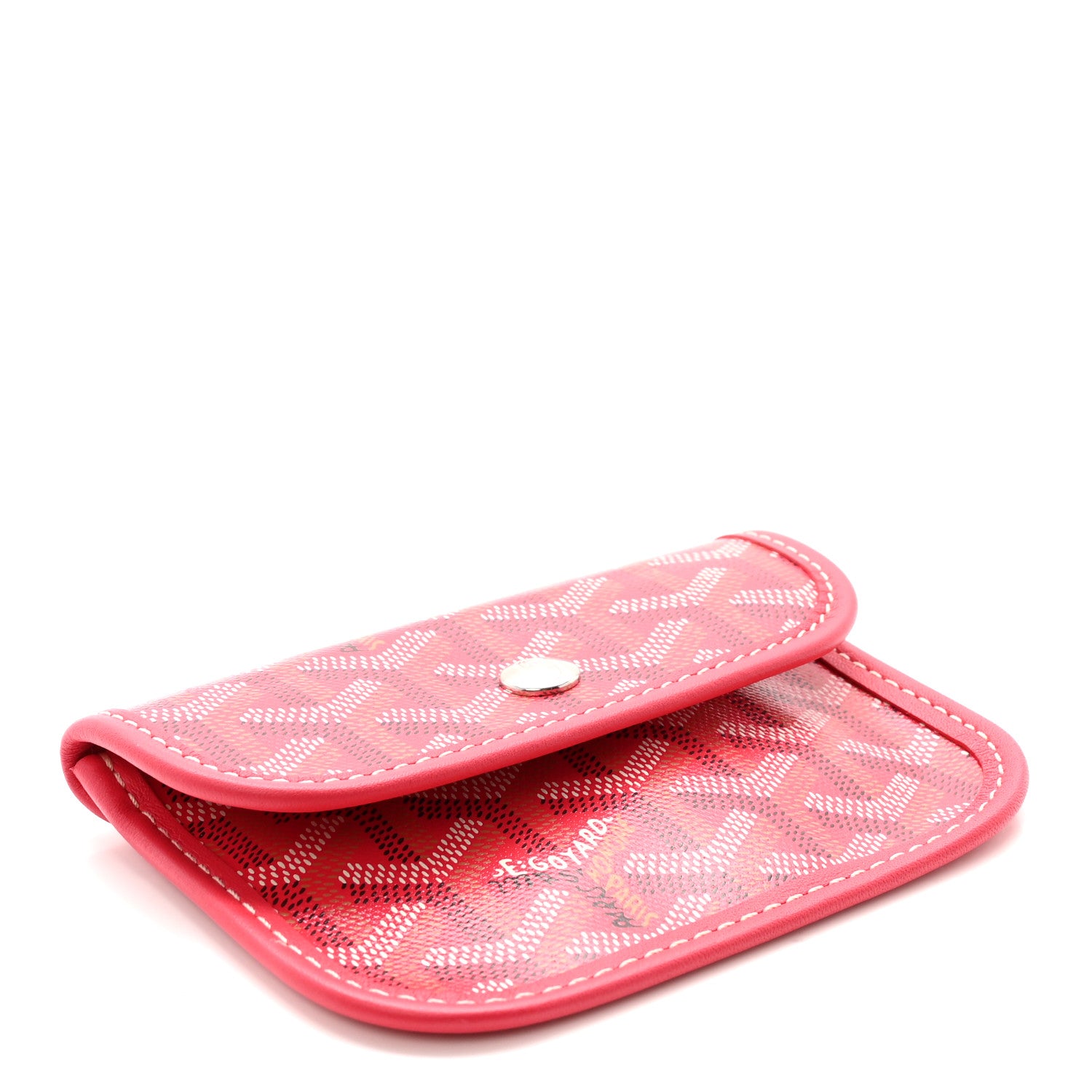 Goyard Goyardine Mini Anjou Pouch Fuchsia 4 of 6