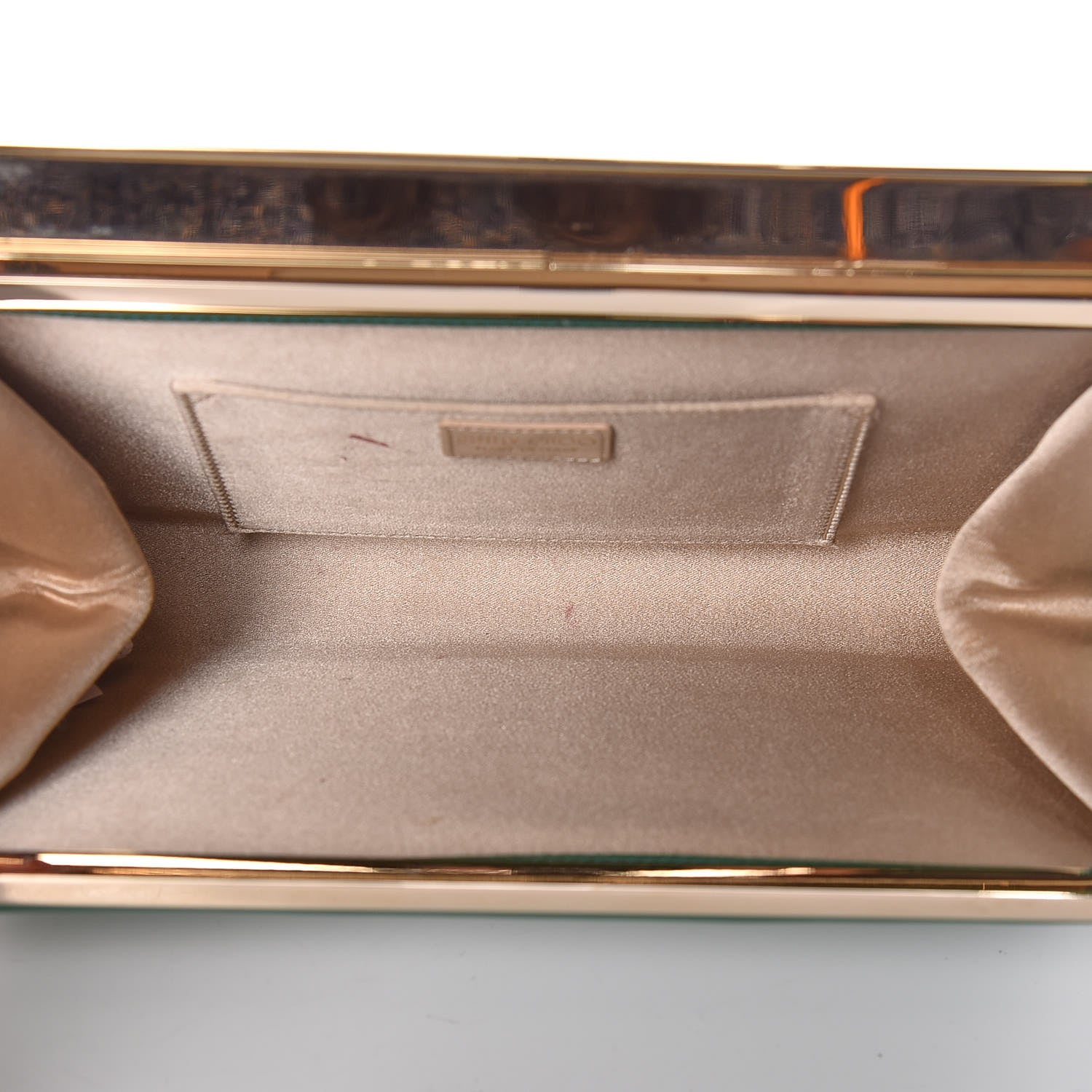 Jimmy Choo Patent Cayla Clutch Jade 5 of 10