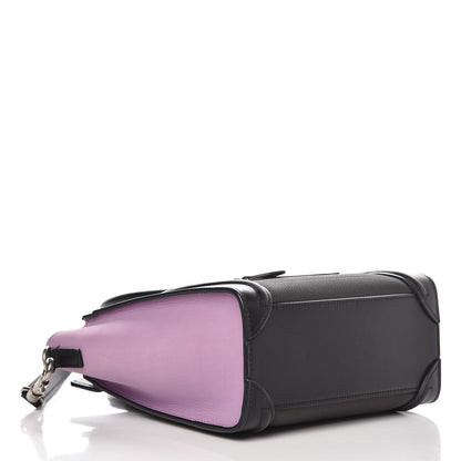 Celine Baby Grained Calfskin Nano Tri-Color Luggage Anthracite 4 of 8